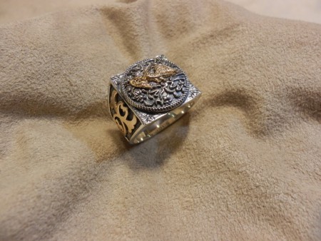 no.yzk.1250-0874 Bizans modeli,bronz ve gümüş 925 ay. Fiyatı : KDV dahil 230.- TL