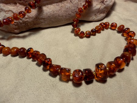 Resim 2 no.kol.1315-0999 Hakiki Kehribar kolye