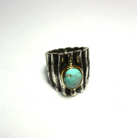 no.yzk.1542-1116 gerçek Turkuaz taşlı yüzük.925 ay.el işi gümüş.Fiyatı KDV dahil 175.- TL